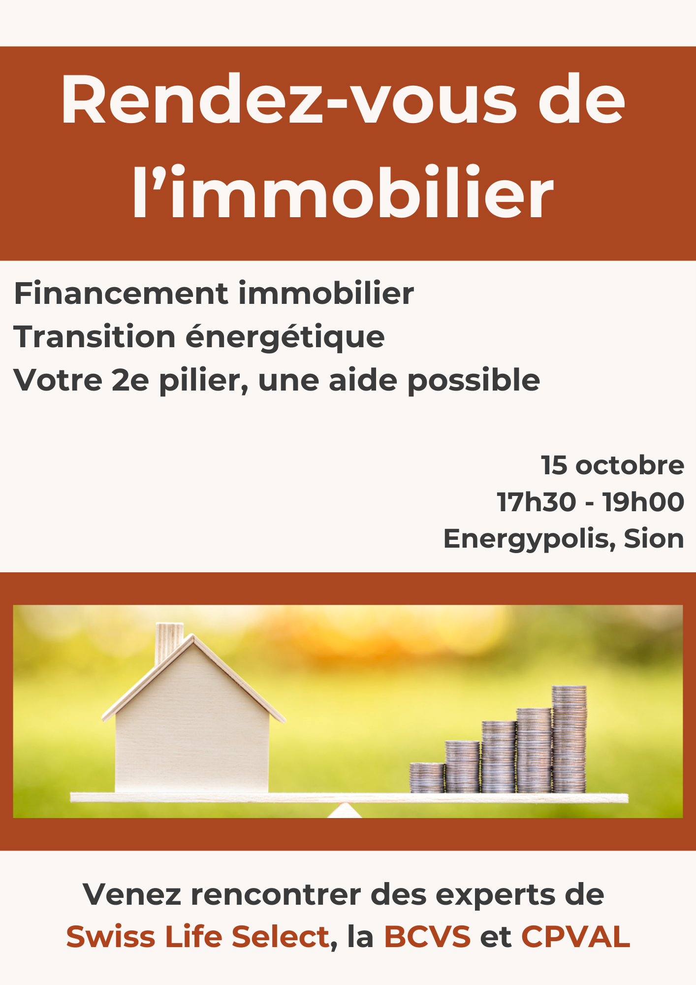 La FMEP vous invite à une conférence sur l'immobilier 